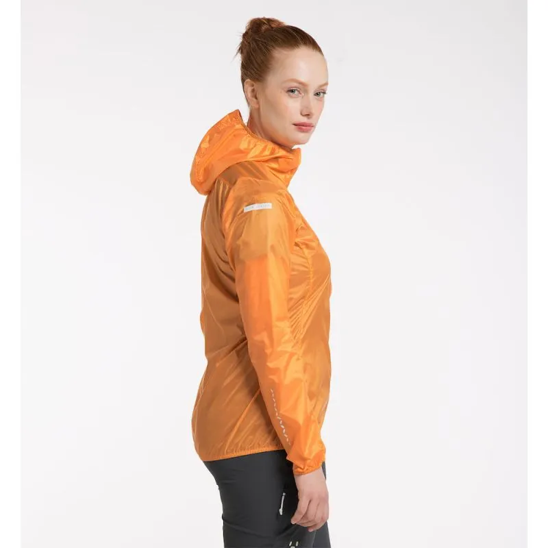 HAGLÖFS LIM Shield Hood (Soft Orange/Golden Blaze) Mujer