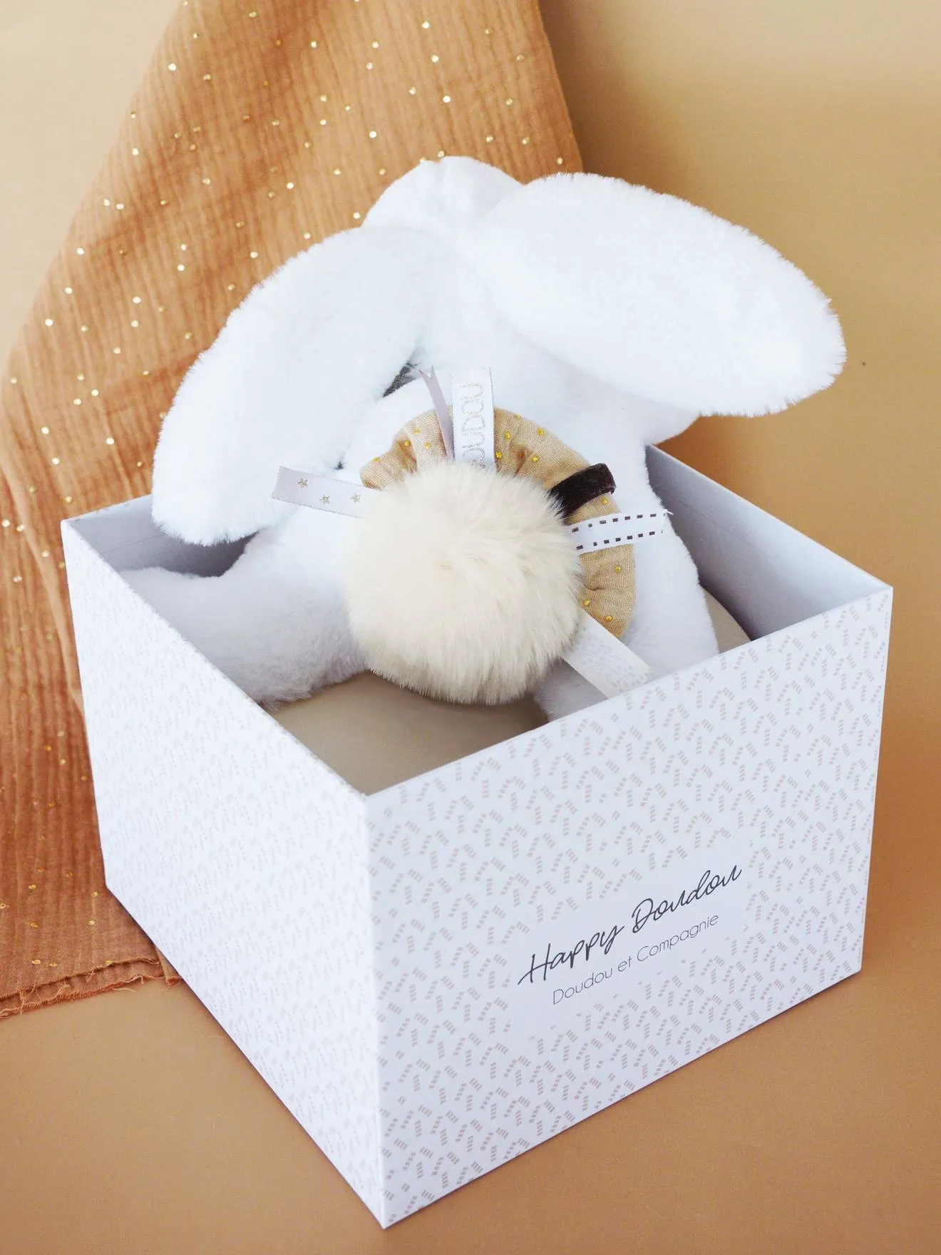HAPPY DOUDOU MARIONETA 25 CM  DOUDOU ET COMPAGNIE