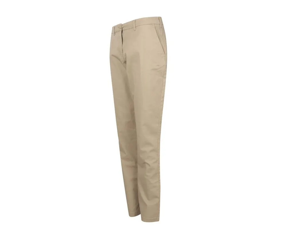 HENBURY HY651  LADIES STRETCH CHINO  PIEDRA