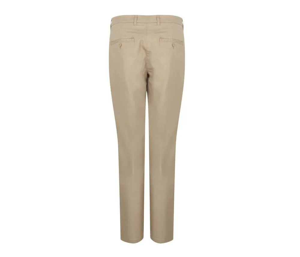 HENBURY HY651  LADIES STRETCH CHINO  PIEDRA