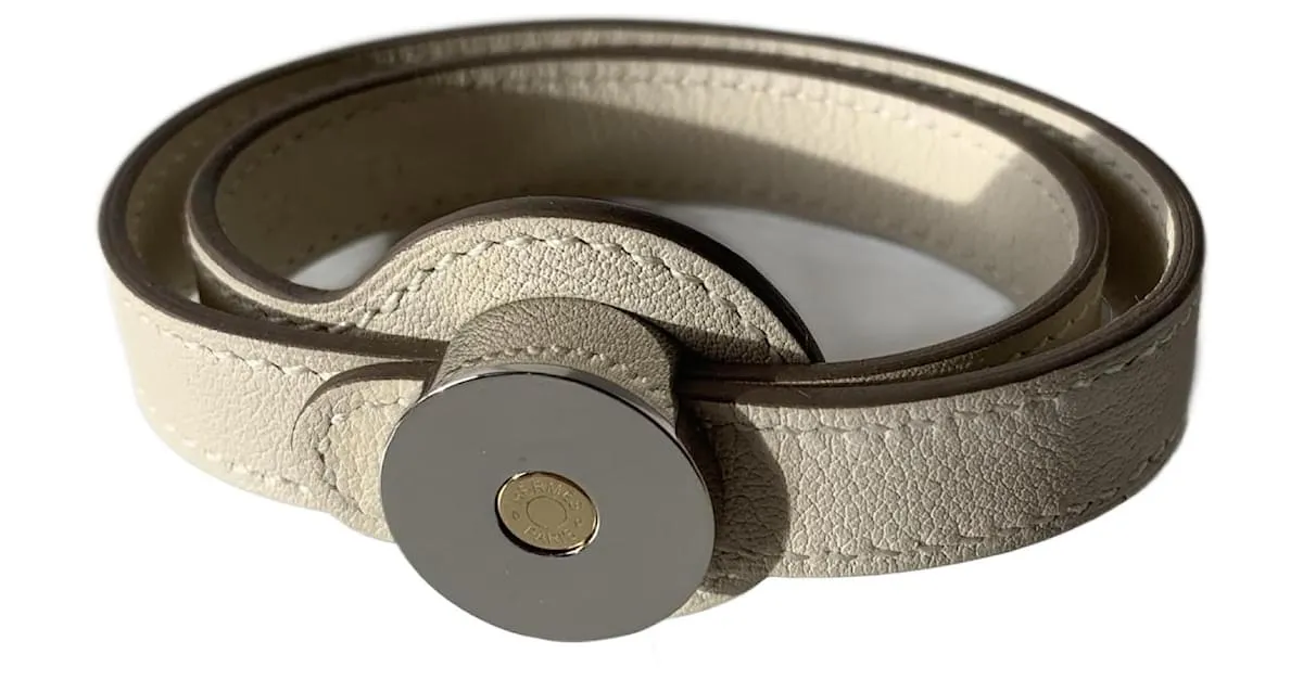 Hermès Esposas Plata Dorado 