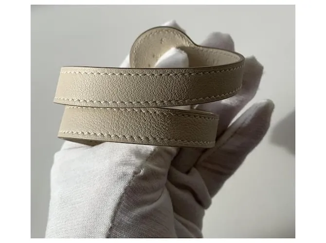 Hermès Esposas Plata Dorado 