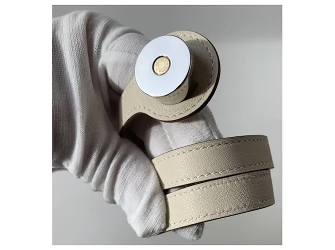 Hermès Esposas Plata Dorado 