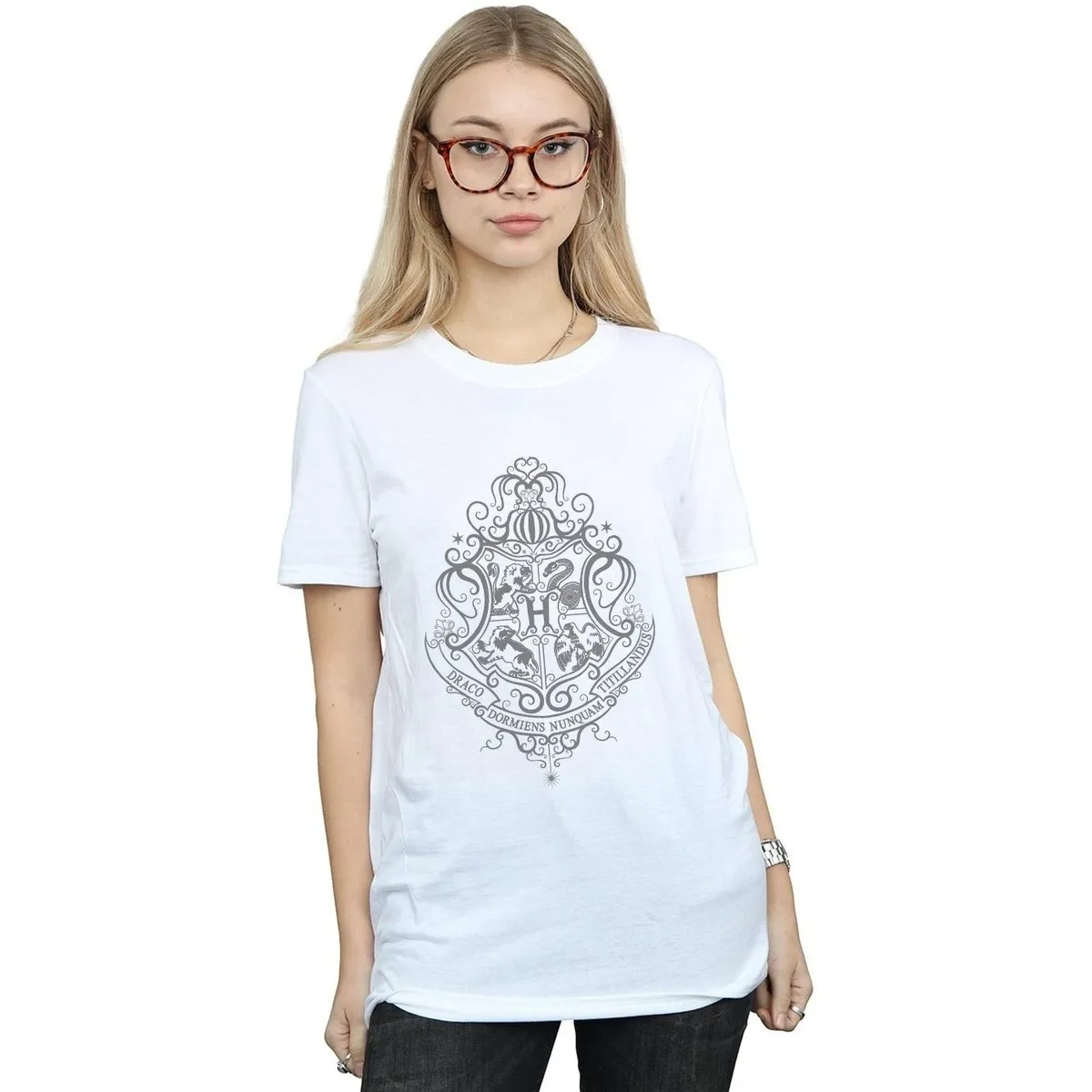 Hogwarts Draco Dormiens Crest