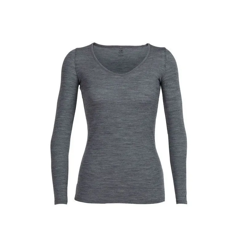 Icebreaker Sirena para mujer Ls Sweetheart (Gristone Heather)