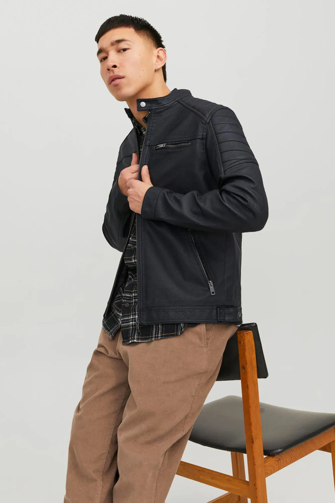 Jack & Jones Chaqueta simil cuero