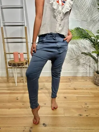Jeans Baggy TWELLO Azul