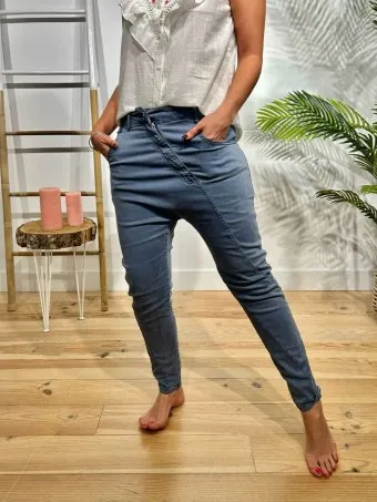 Jeans Baggy TWELLO Azul