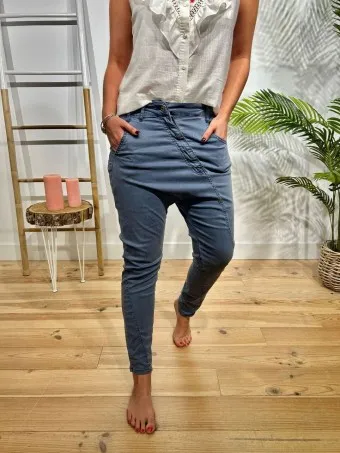 Jeans Baggy TWELLO Azul
