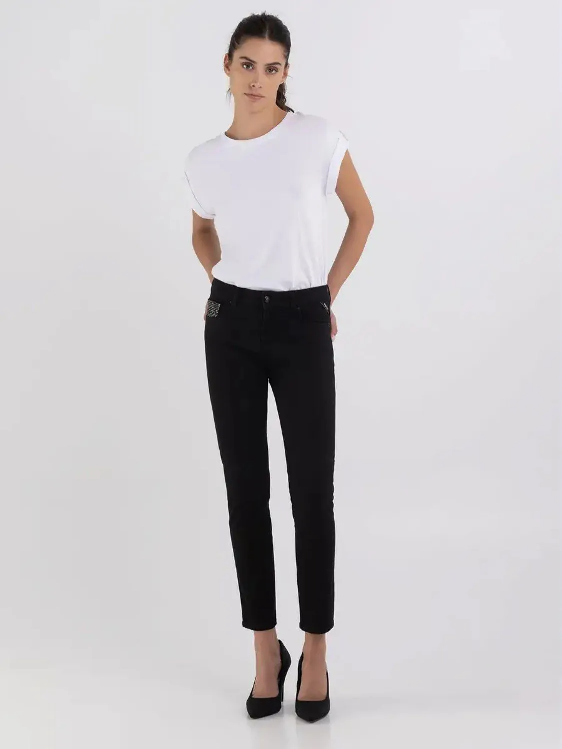 JEANS BLACK REPLAY