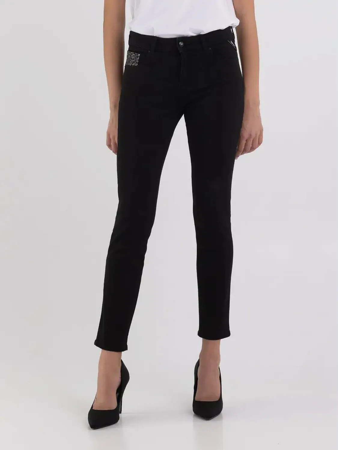 JEANS BLACK REPLAY