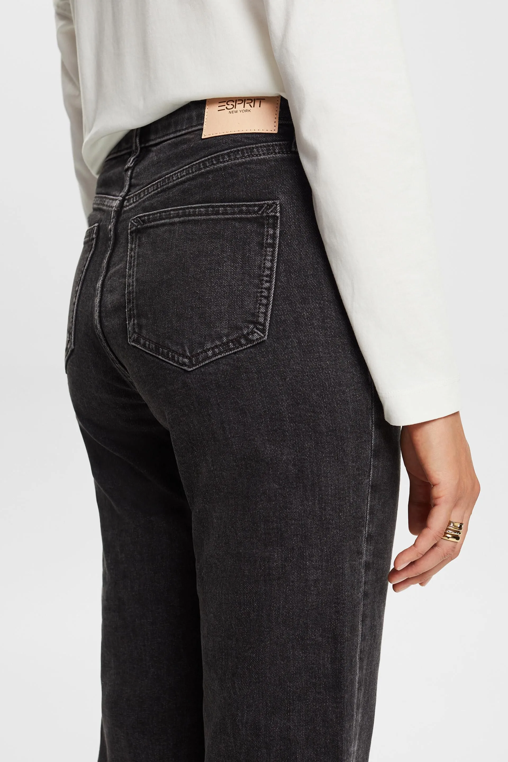 Jeans elásticos de estilo retro