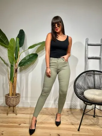 Jeans Push Up JIMMINIE Khaki