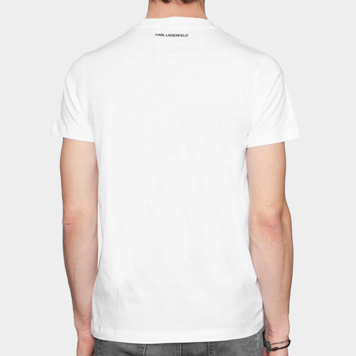 KARL LAGERFELD  CAMISETA BLANCA
