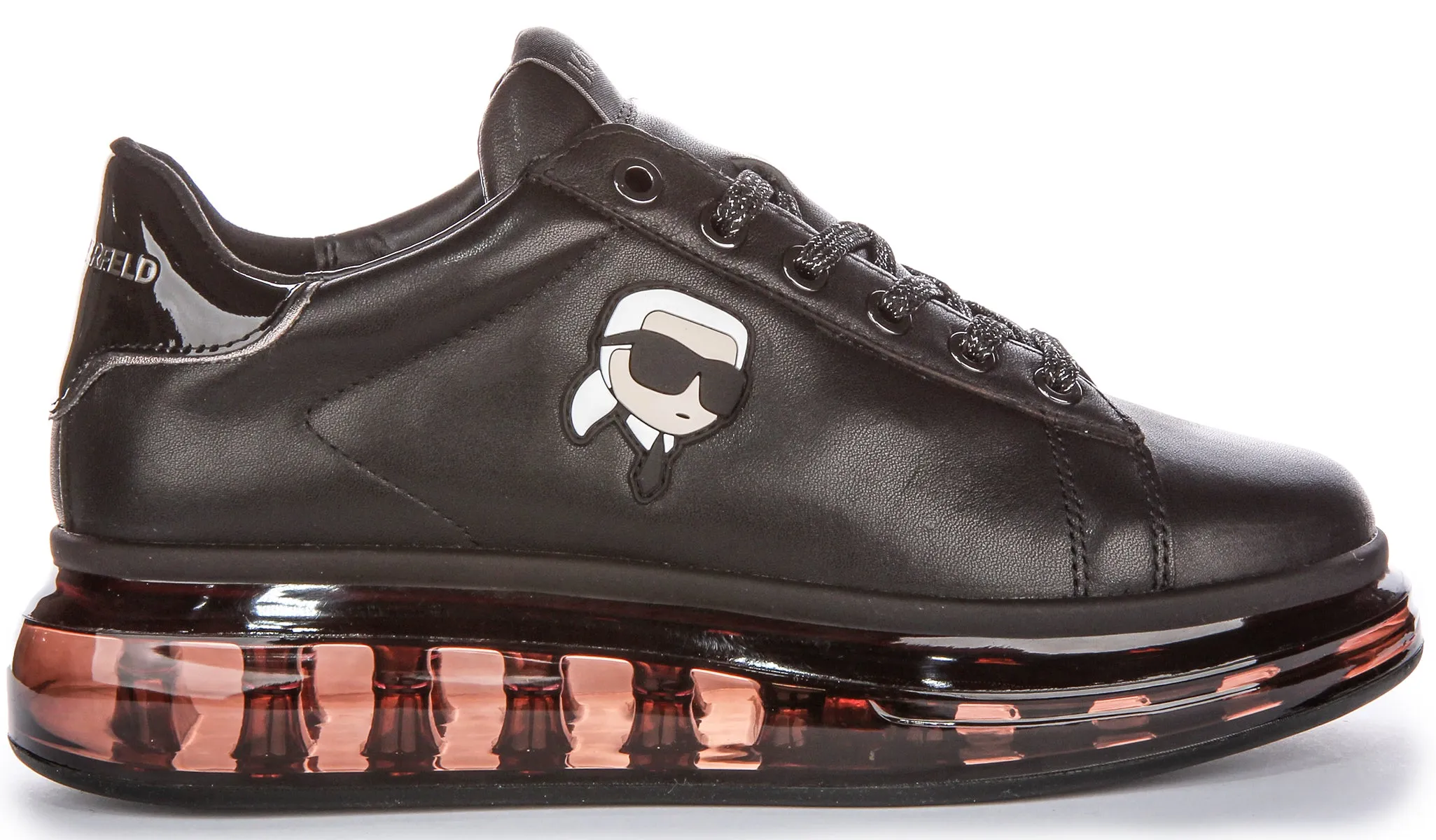 Karl Lagerfeld Kapri Kushion In White Pink For Women
