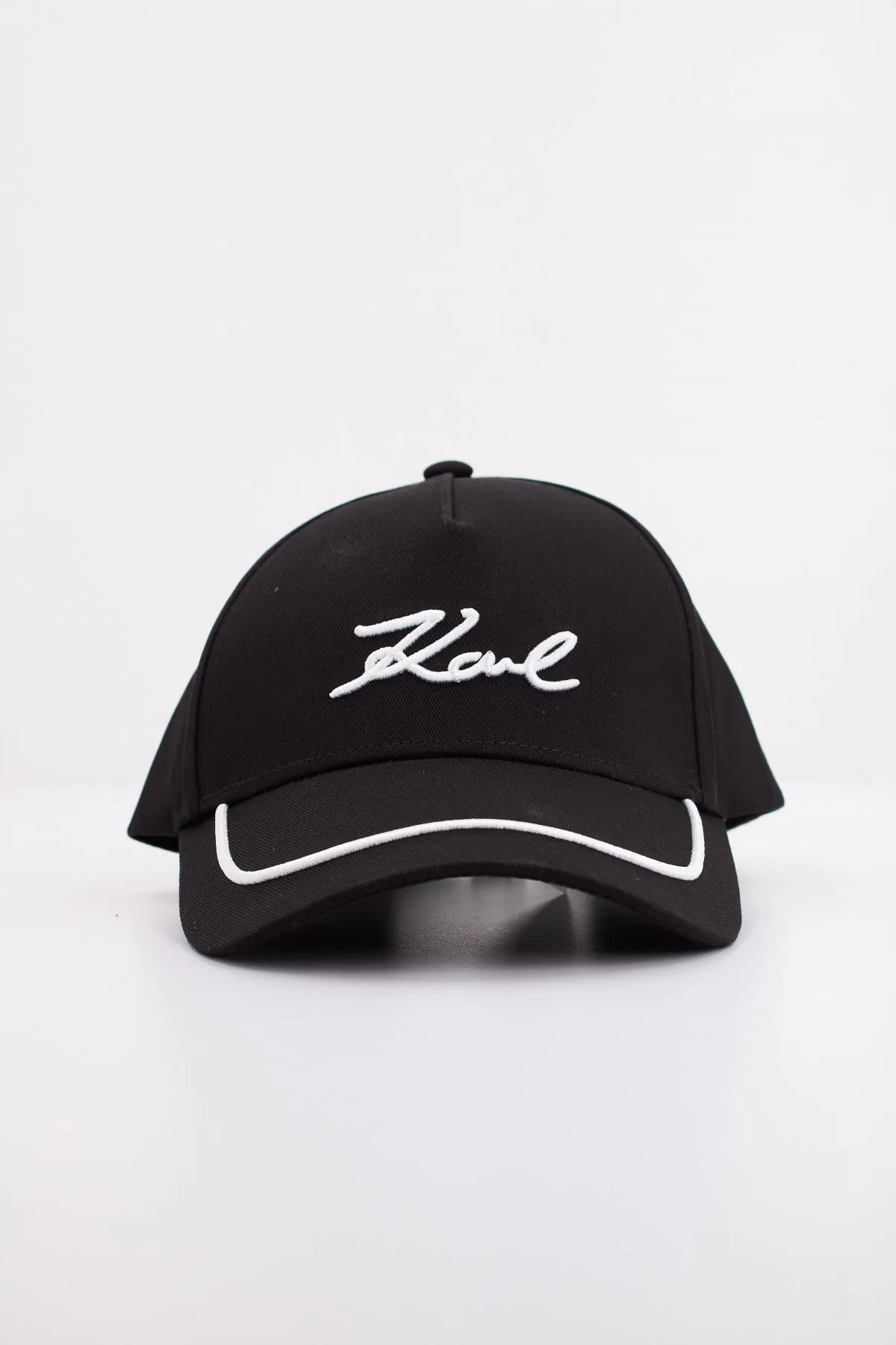 KARL LAGERFELD K/SIGNATURE PIPING CAP