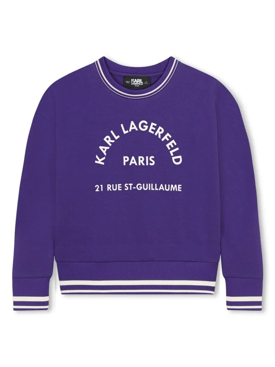 KARL LAGERFELD LOGO SWEAT