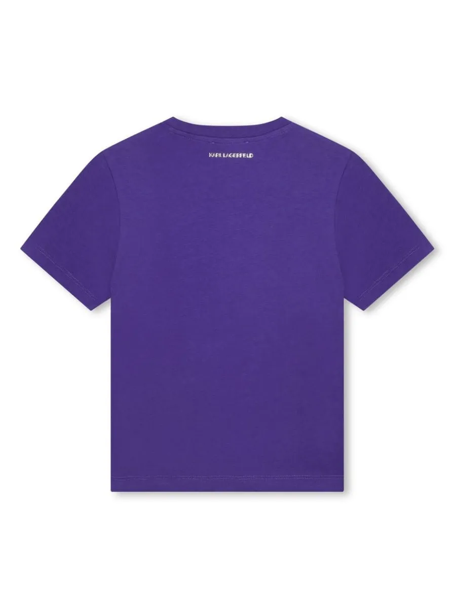 KARL LAGERFELD LOGO TSHIRT