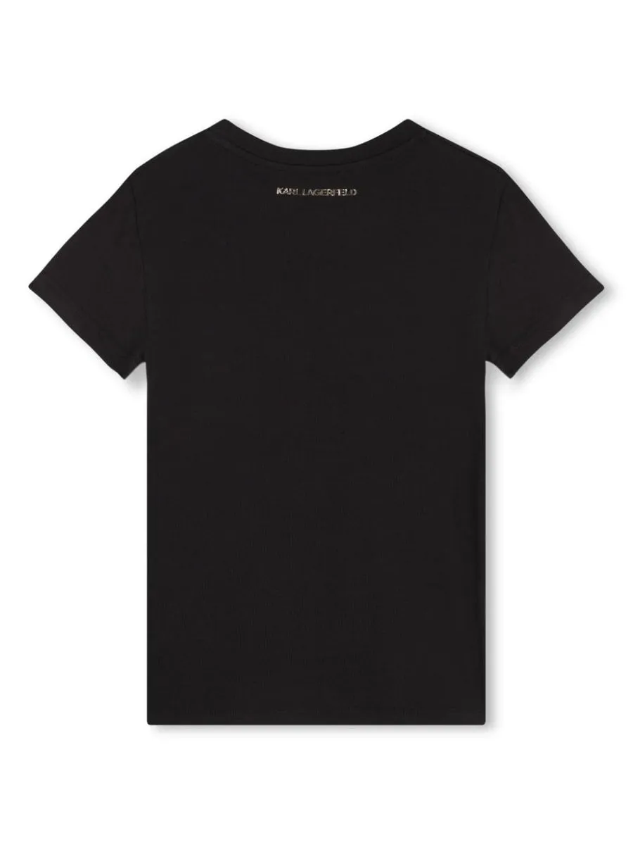 KARL LAGERFELD SEQUIN TSHIRT