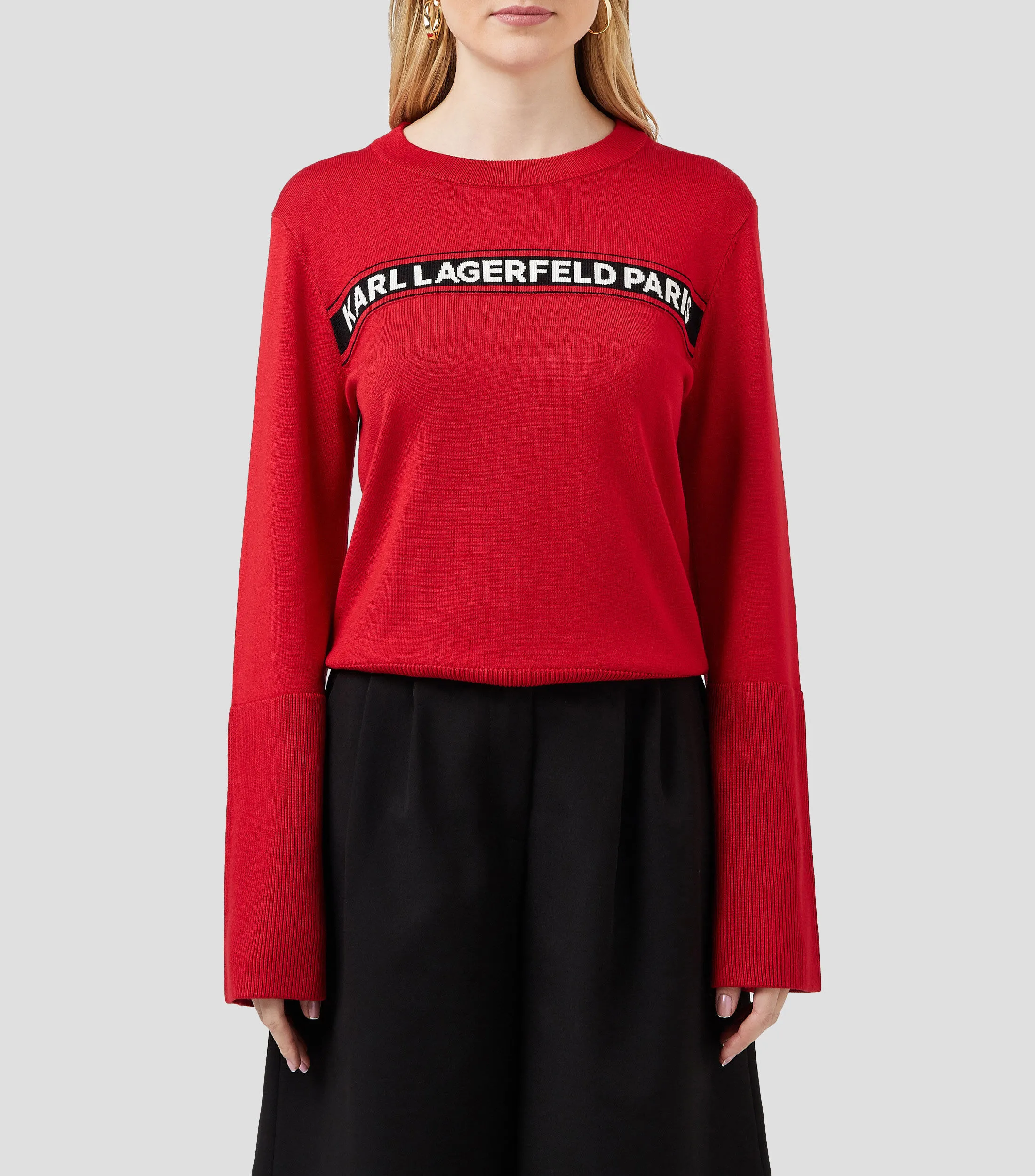 Karl Lagerfeld Suéter cuello redondo Mujer