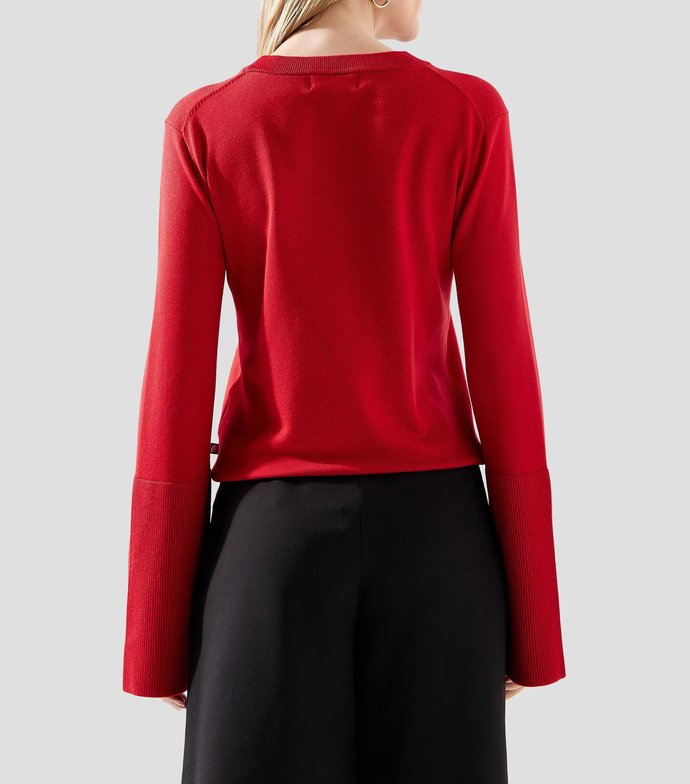 Karl Lagerfeld Suéter cuello redondo Mujer
