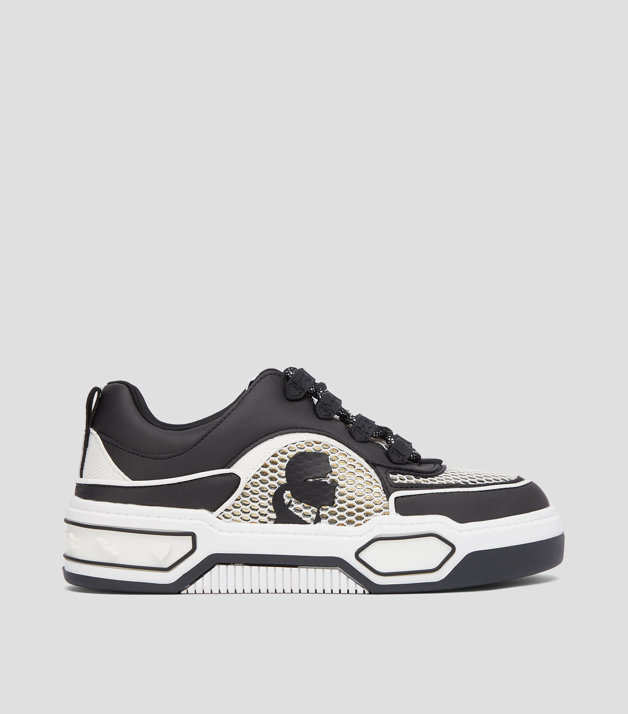 Karl Lagerfeld Tenis casuales texturizados Mujer