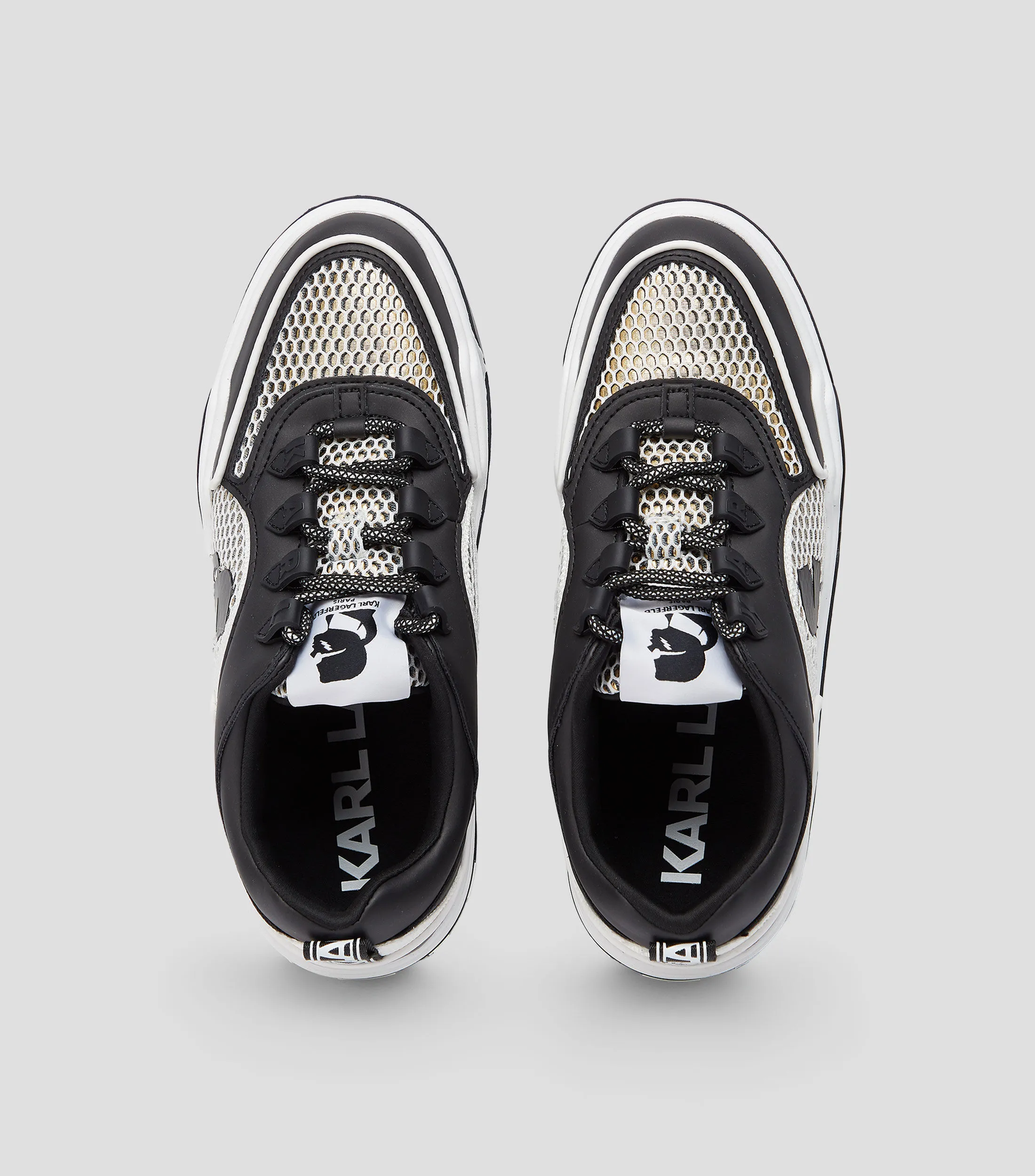 Karl Lagerfeld Tenis casuales texturizados Mujer