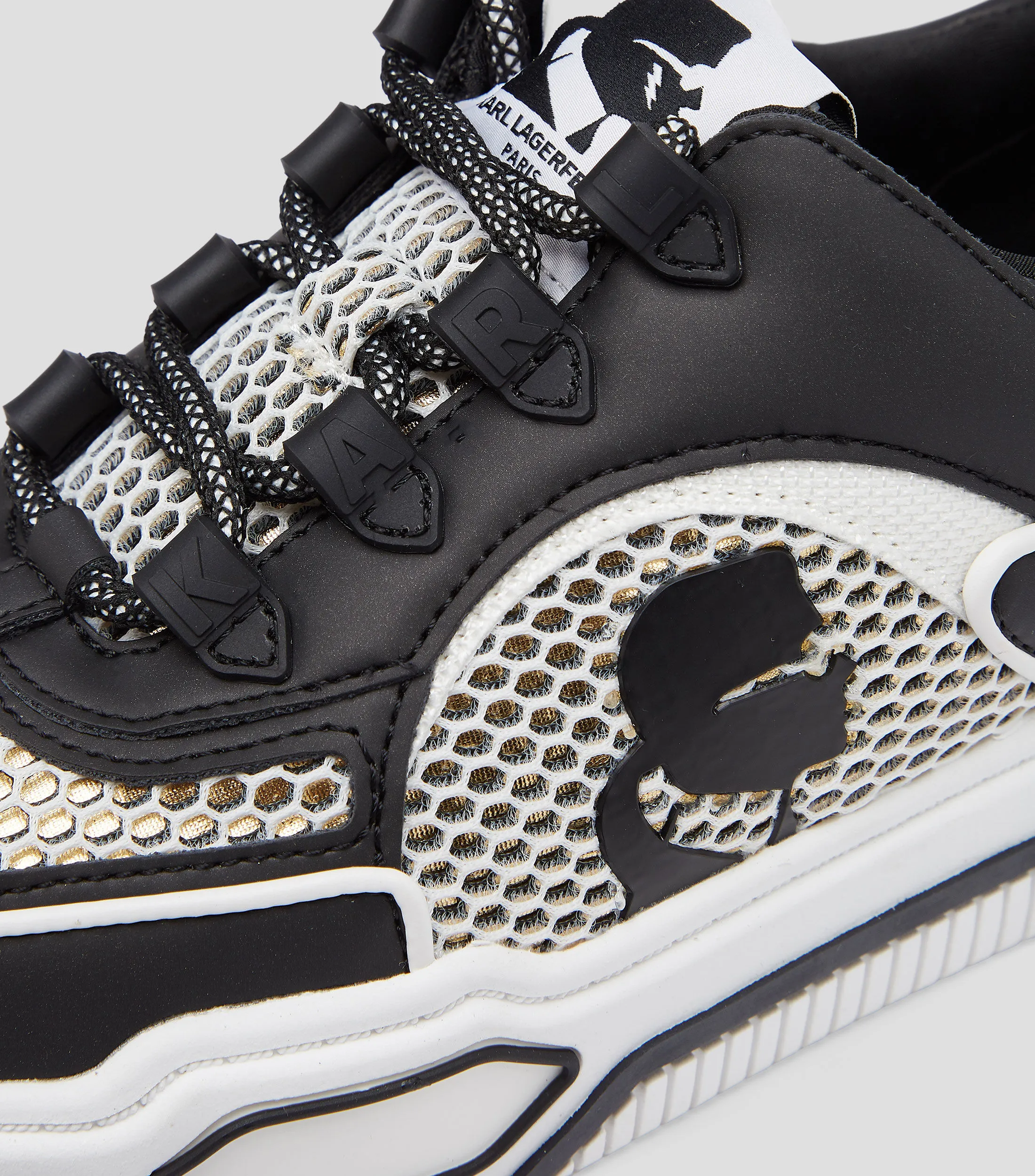 Karl Lagerfeld Tenis casuales texturizados Mujer