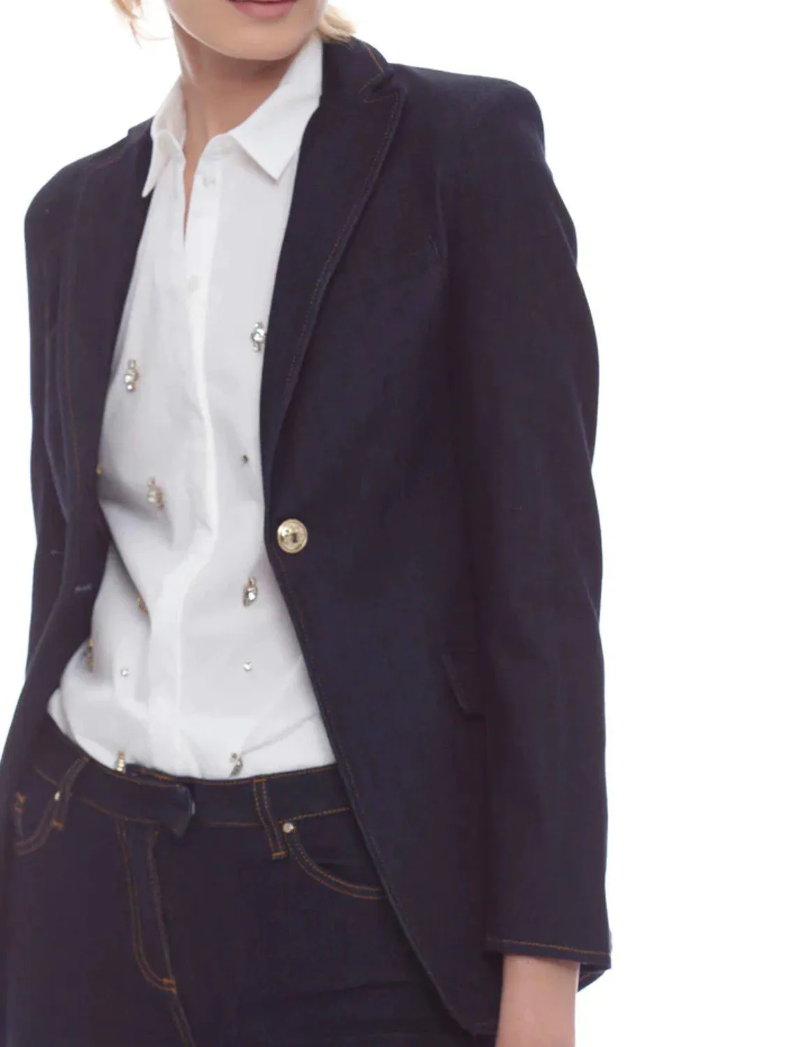 KERTOK BLAZER JEANS KOCCA