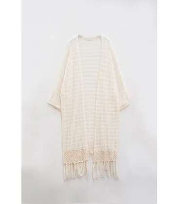 Kimono Boho Ganchillo