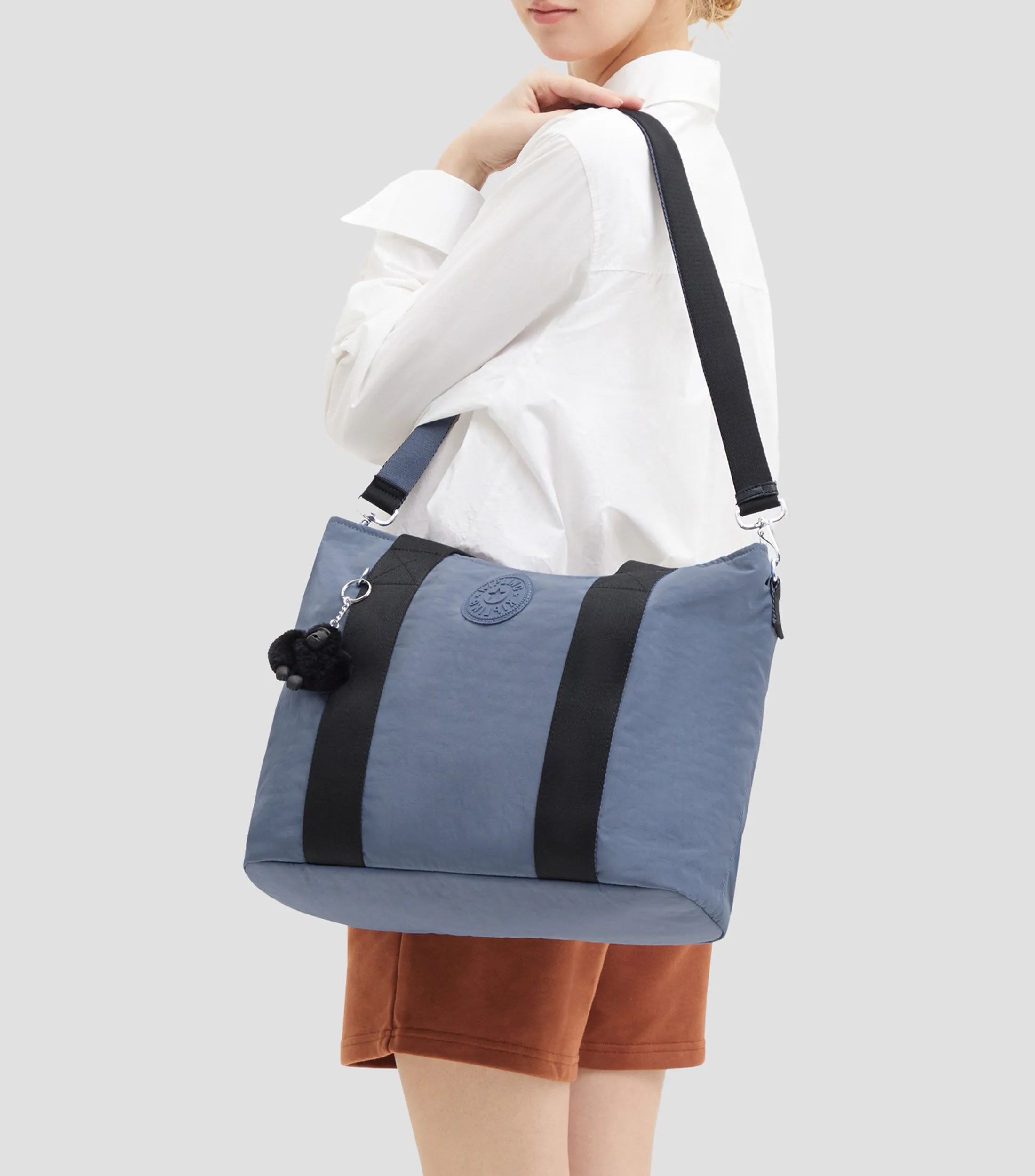 Kipling Bolso Tote Minta L con logo Mujer