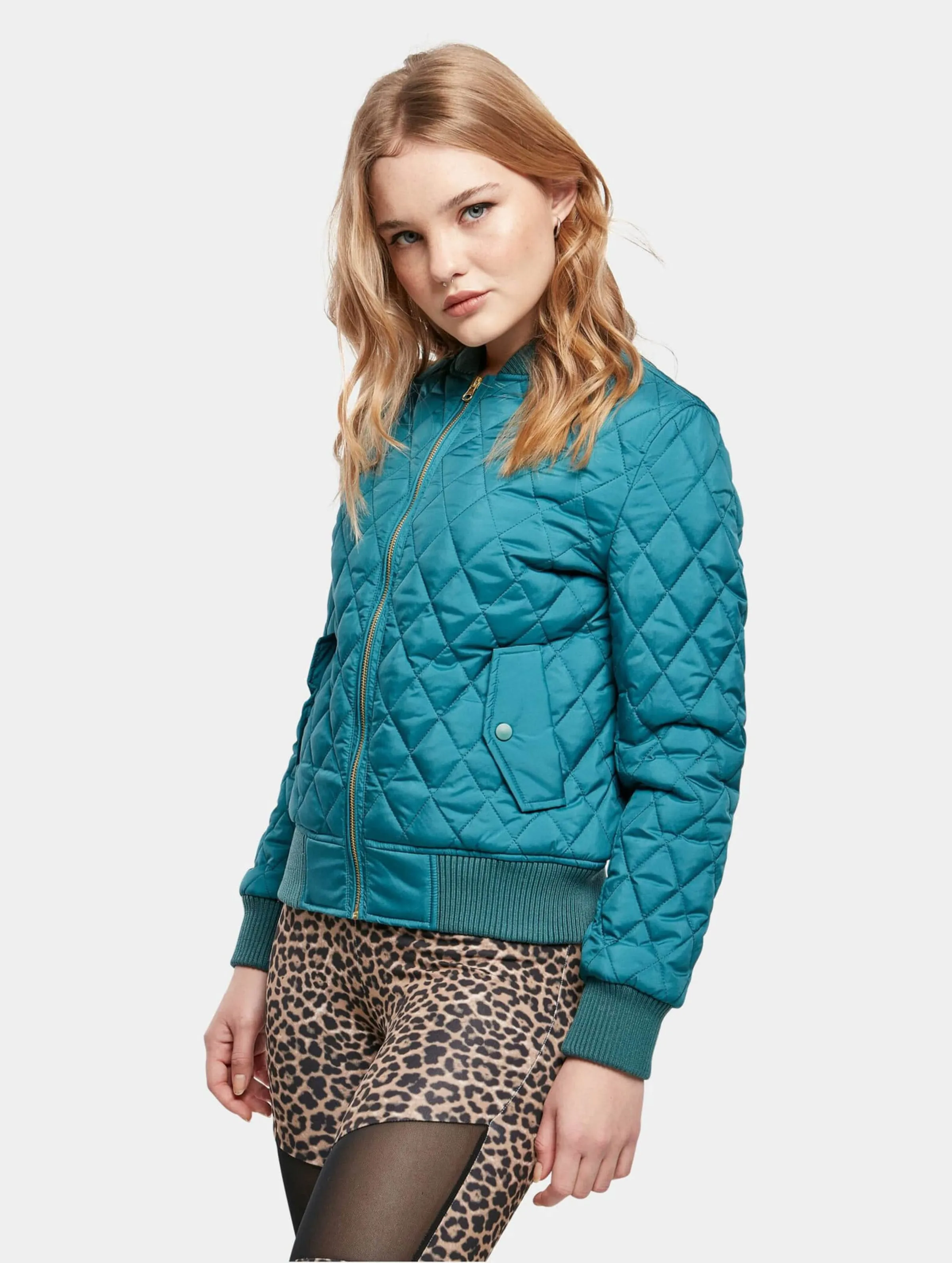 Ladies Diamond Quilt Nylon