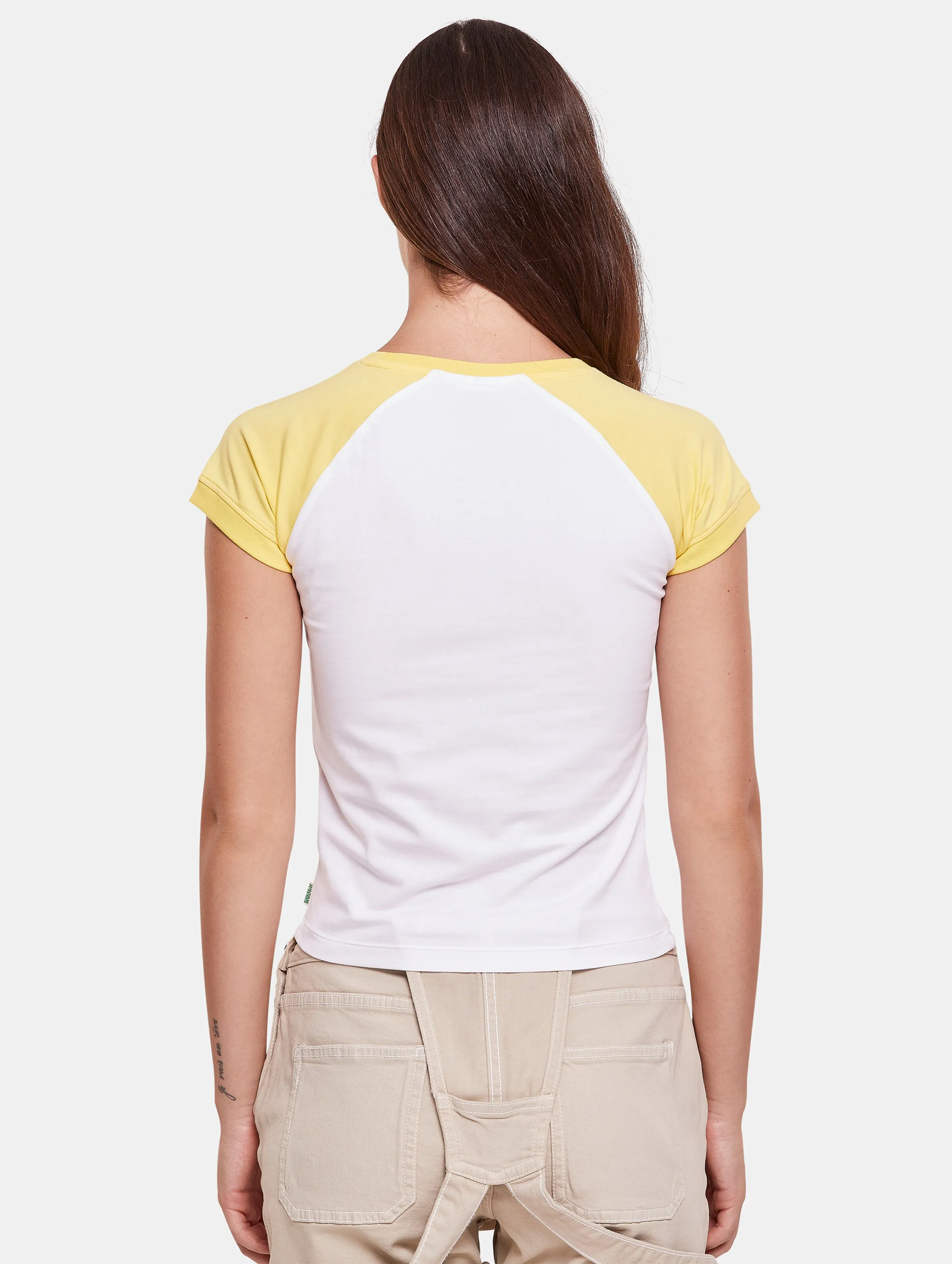 Ladies Organic Stretch Short Retro Baseball