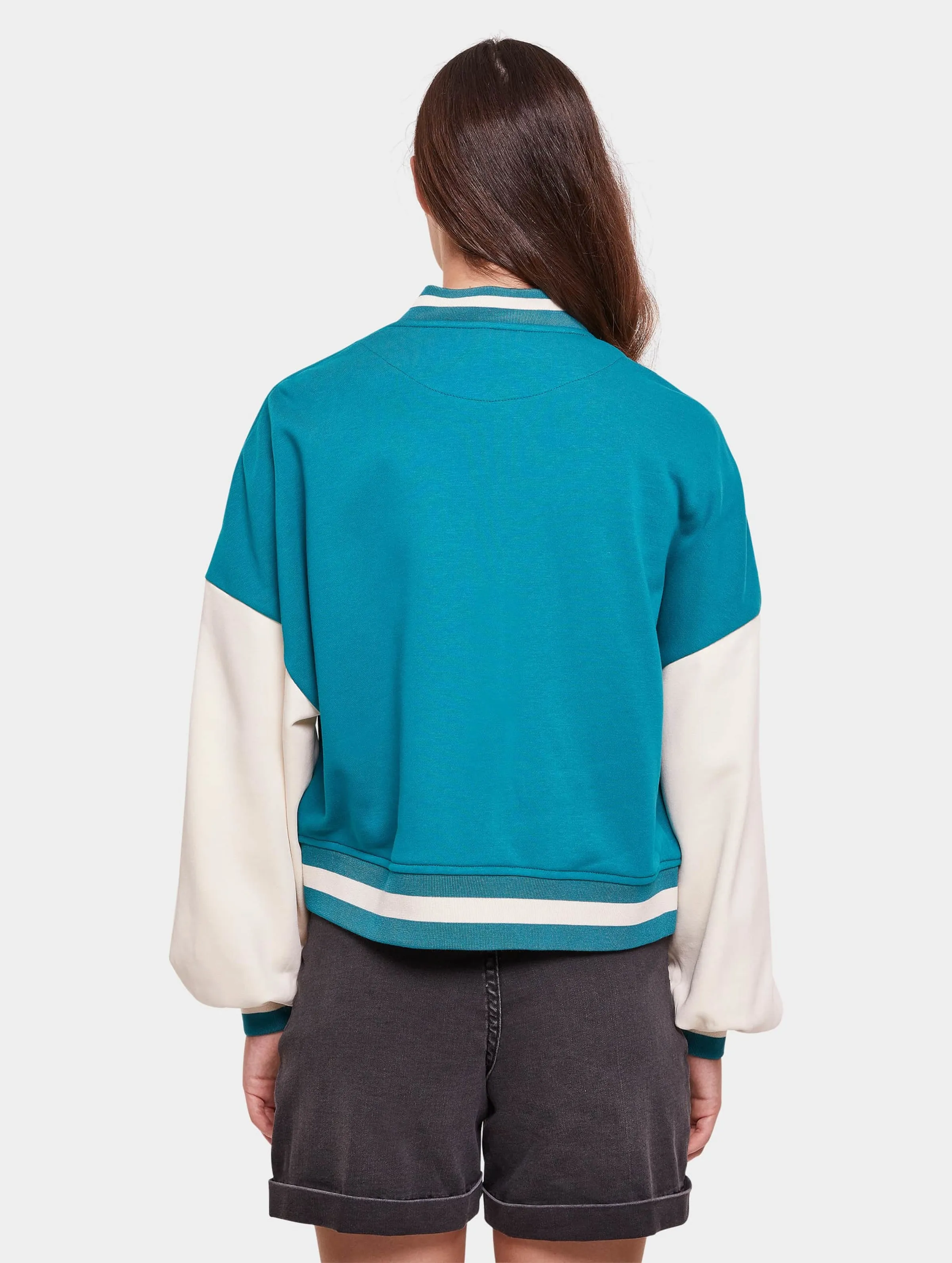 Ladies Oversized 2 Tone Terry
