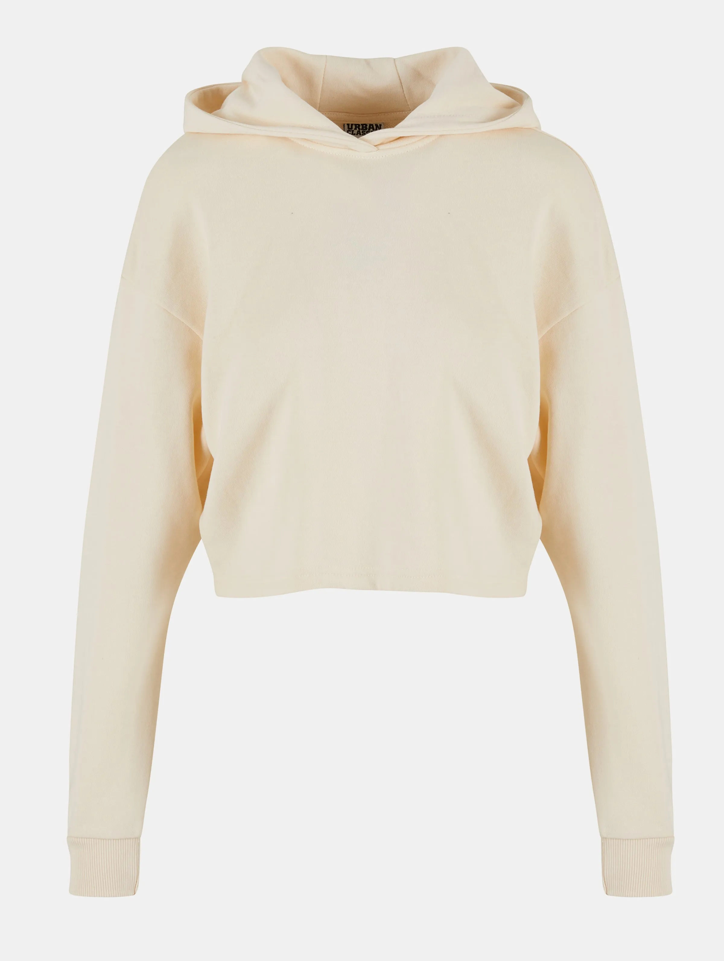 Ladies Oversized Cropped Light Terry