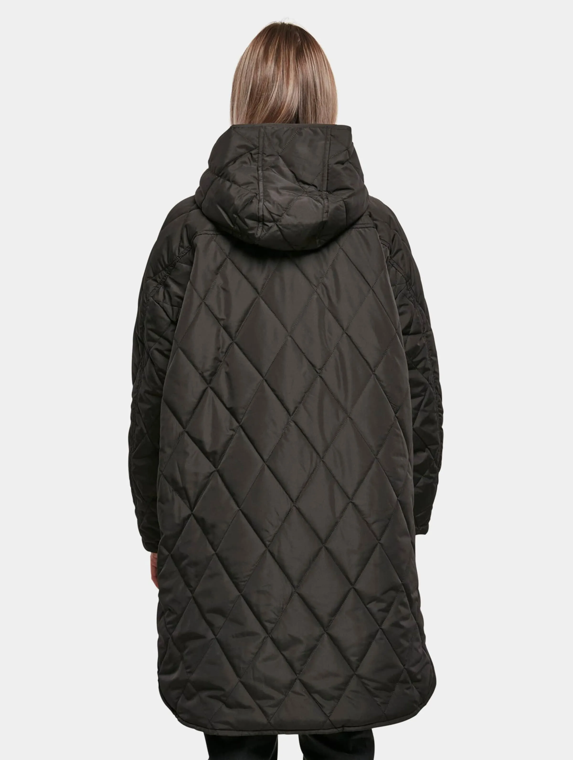 Ladies Oversized Diamond Quilted
