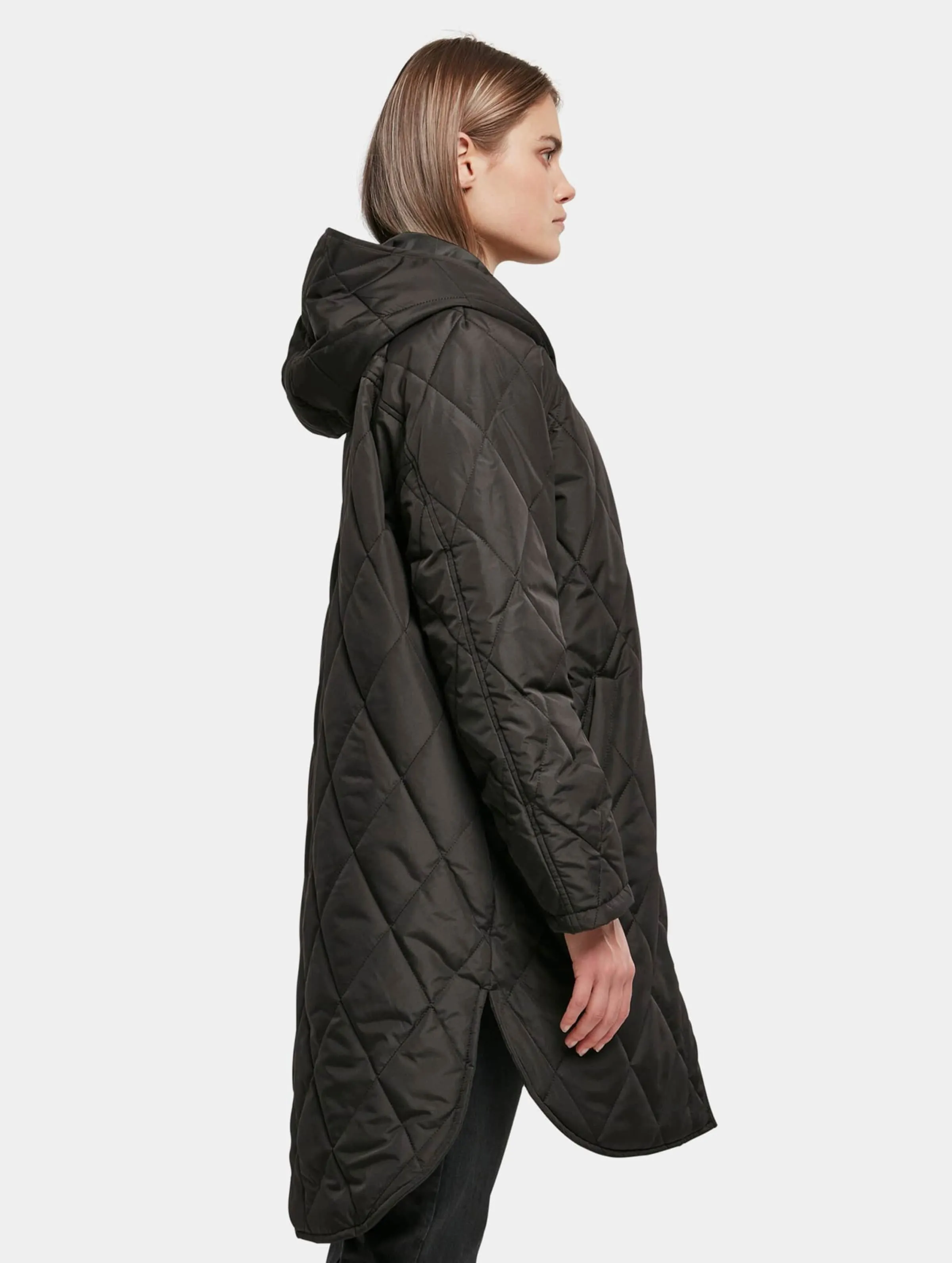 Ladies Oversized Diamond Quilted