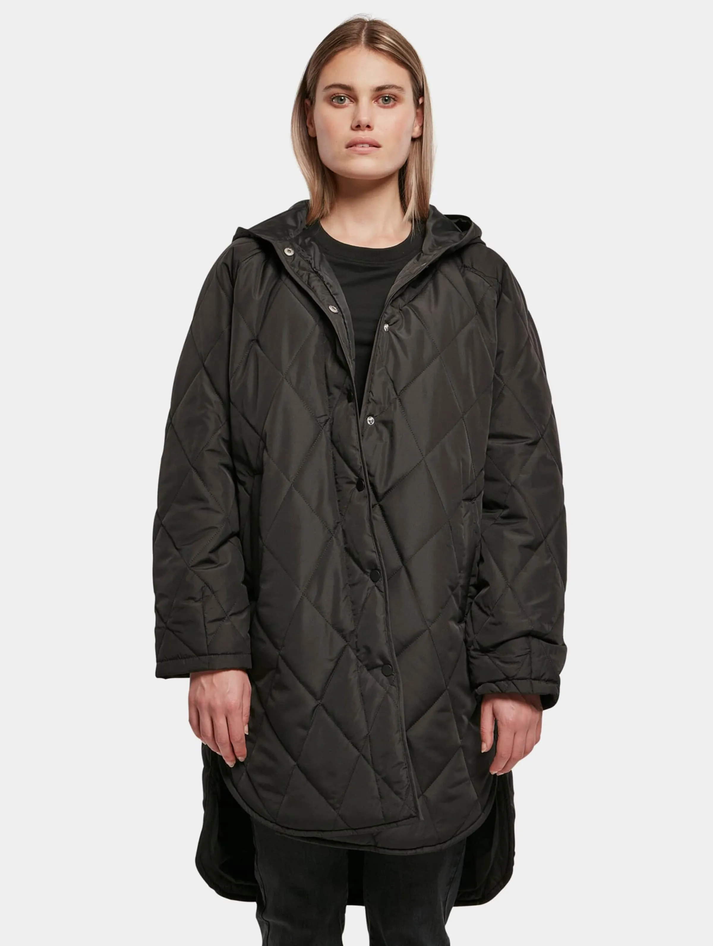 Ladies Oversized Diamond Quilted
