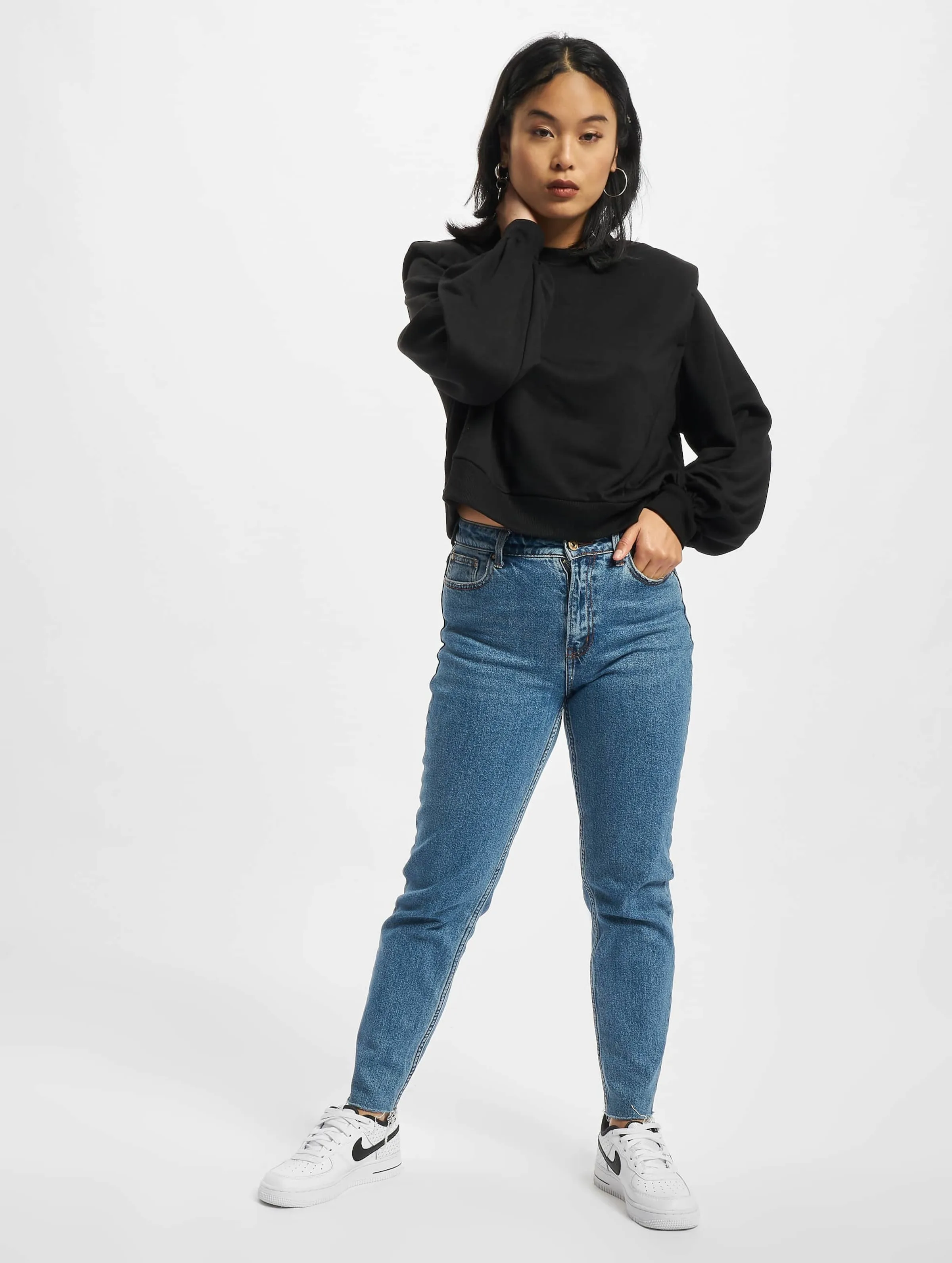 Ladies Padded Shoulder Modal Terry 