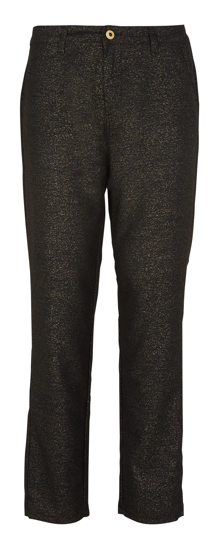 LE TEMPS DES CERISES SPARKLIN  PANTALóN SLIM CON BRILLOS EN NEGRO