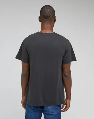 Lee Relaxed Pocket Tee "Washed Black"