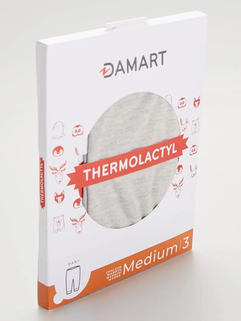 LEGGING THERMOLACTYL 'DAMART' GRADO 3  GRIS CHINé