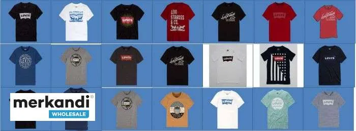 Levi's Boys manga corta impresa tees surtido 48pcs.
