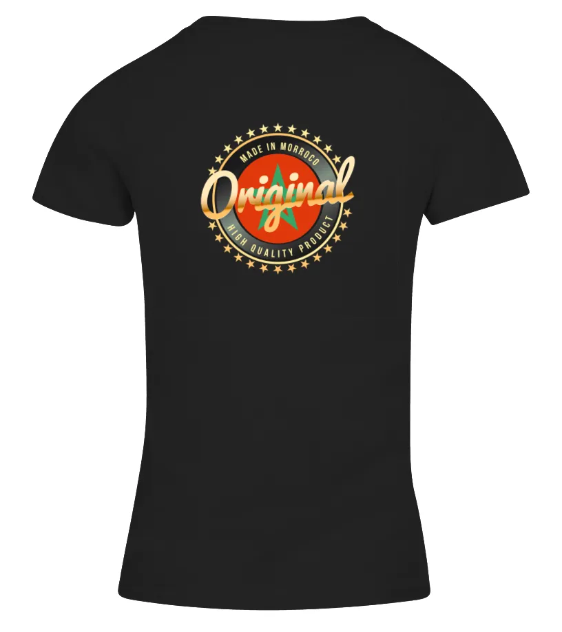 LIMITED EDITION  MOORISH PASSPORT CAMISETA CUELLO PICO MUJER