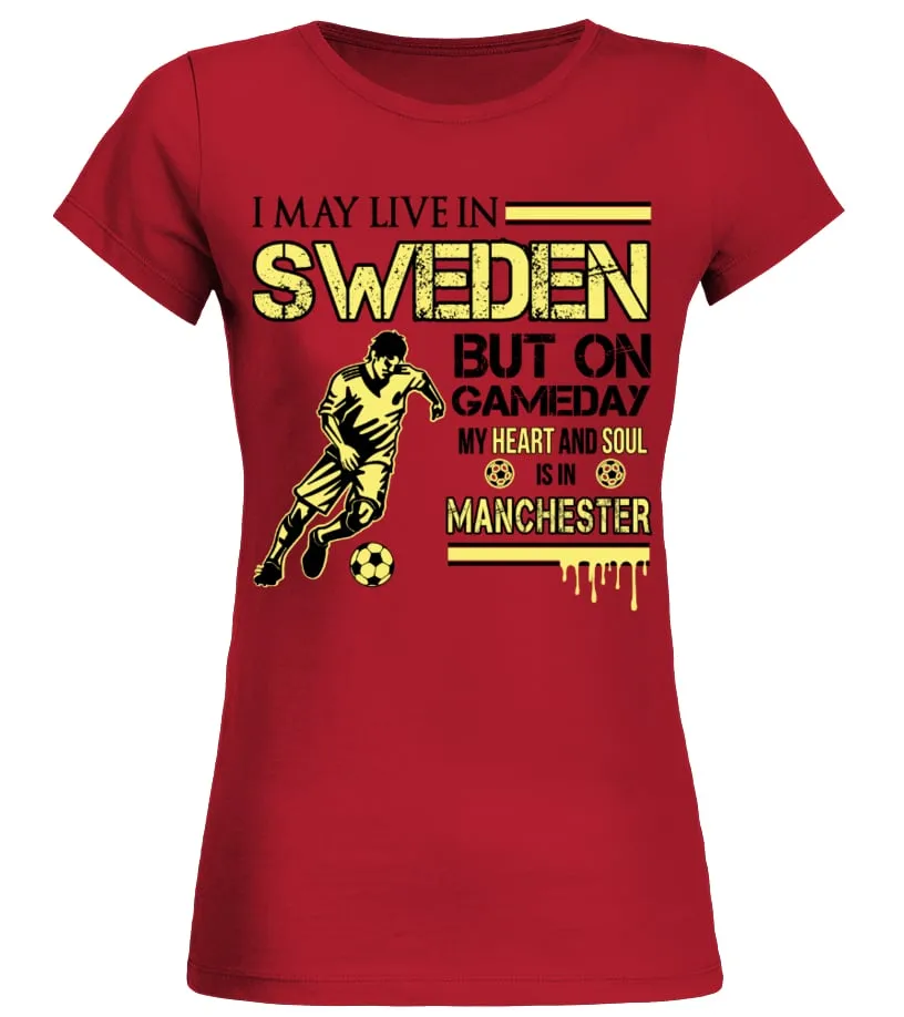 LIMITED EDITION: Swedish United Fans Camiseta cuello redondo Mujer