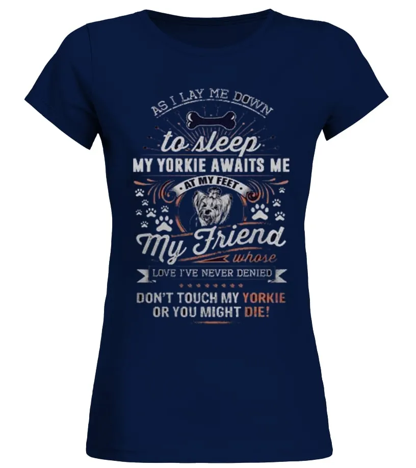 LIMITED EDITION ♥Yorkies!  ♥ Camiseta cuello redondo Mujer