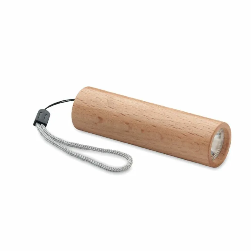Linterna de madera promocional Lite
