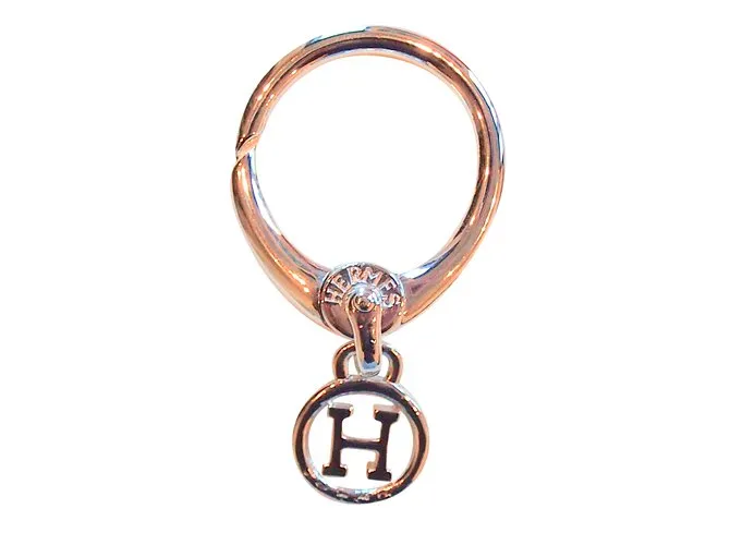 Llavero de plata Hermès 