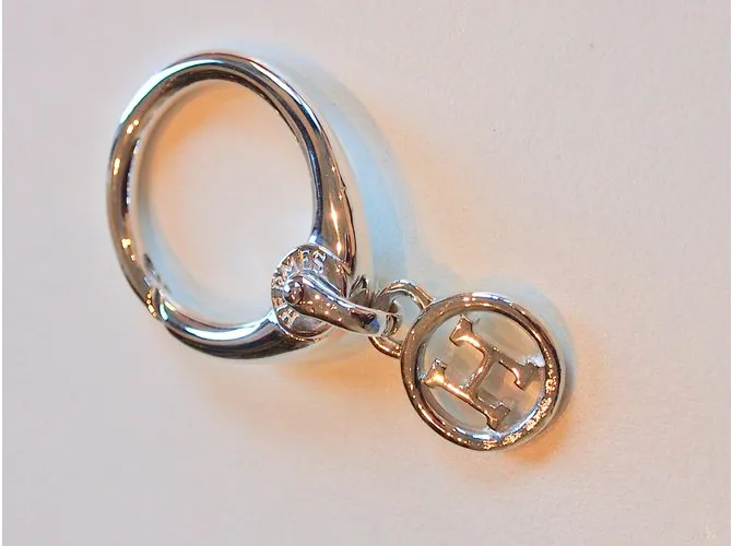 Llavero de plata Hermès 