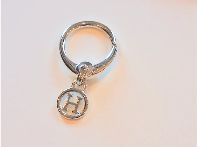 Llavero de plata Hermès 
